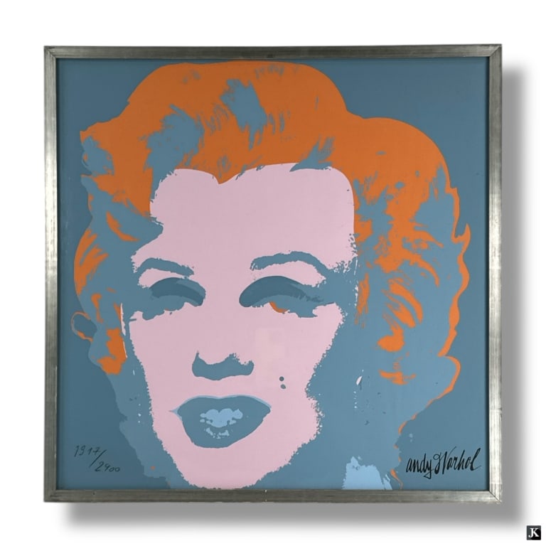 after: Andy Warhol Screenprint "Marilyn" ed. 2900 (1 of 5)