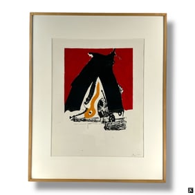 Robert Motherwell Lithograph "The Basque Suite"