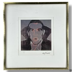 after: Andy Warhol Offset Print "Dracula"