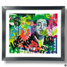 Nastya Rovenskaya Mixed Media on Paper "SUP"
