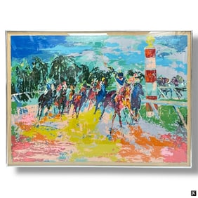 Leroy Neiman "FLorida Racing"