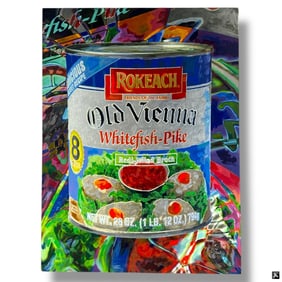 Mixed Media On Canvas Old Vienna Whitefish