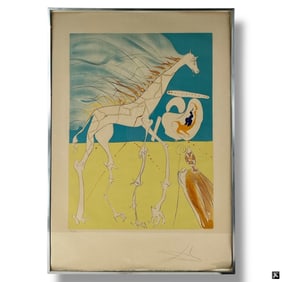 Dali Girafe Saturnienne (Saturnian Giraffe), 1974