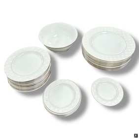 31 Pcs Kate Spade/Lenox Carling Way Dinnerware