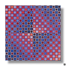 Victor Vasarely Planetary Folklore Participation 2