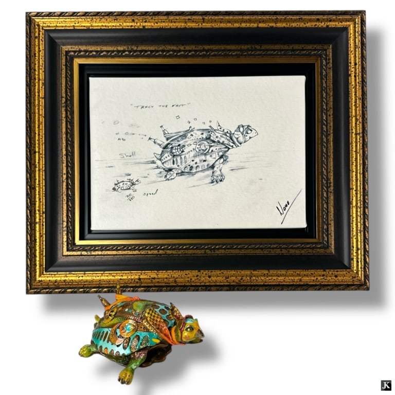 Nano Lopez Bronze & Giclee, Tracy (The Fast) (1 of 10)