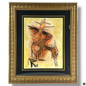 Wifredo Lam Color Lithograph "Pleni Luna"