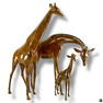 Loet Vanderveen Bronze "Giraffe Family"