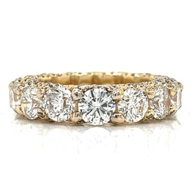 14K Yellow Gold 7.95 Ct. Diamond Ring