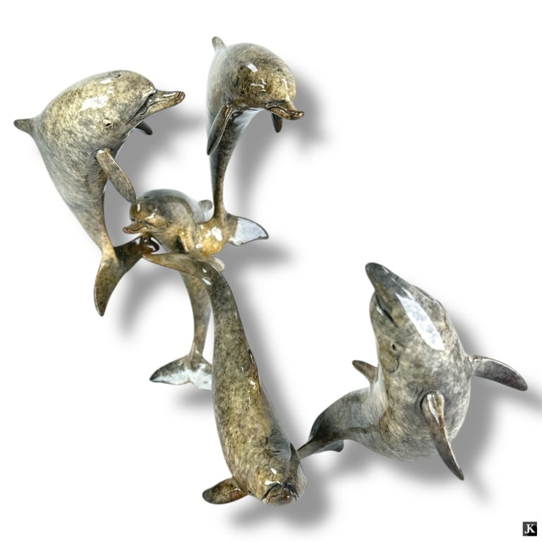 Brian Arthur Bronze "Dolphin Pod" (1 of 5)
