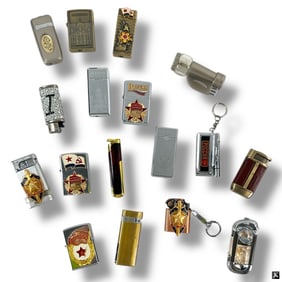 17 Russian Souvenir Lighters