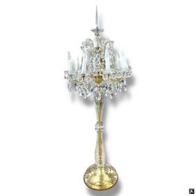 Venetian style Crystal Floor Lamp (1 of 3)