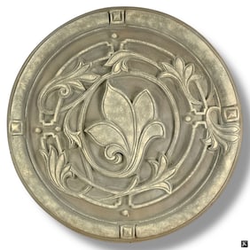 Faux Stone Architectual Relief Plaque