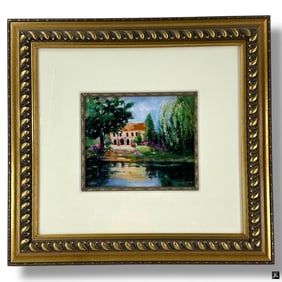 Natalie Levine Color Print "Waterfront Home"