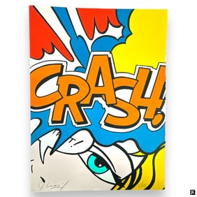 John "Crash" Matos Color Serigraph "Green Crash"
