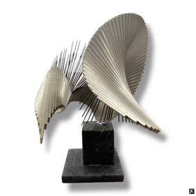 Ahmad Al - Shaikhly Abstract Metal Sculpture (1 of 5)