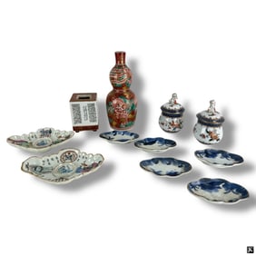 Lot of 11 Asian Porcelain Miniatures