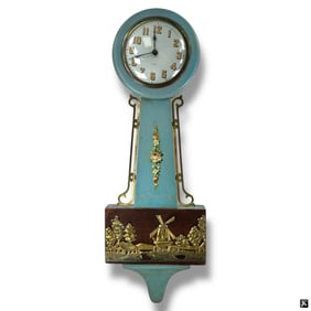 Vintage Gilbert Banjo Clock