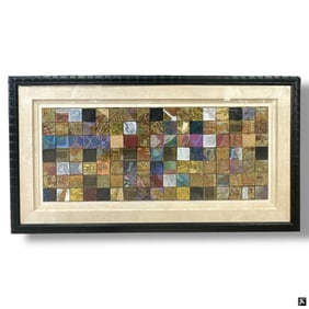 John Douglas Guilded Mosaic Mixed Media
