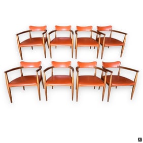 8 MCM Statesville Chair Co Dining Chairs