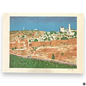 Louis Nizer, 45 Color Lithographs "Landscape"