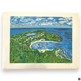 Louis Nizer, 61 Color Lithographs "Puerto Rico"