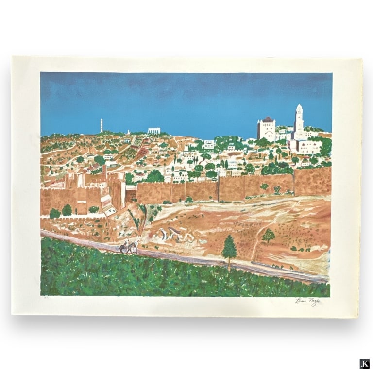 Louis Nizer, 29 Color Lithographs "Landscape" (1 of 3)