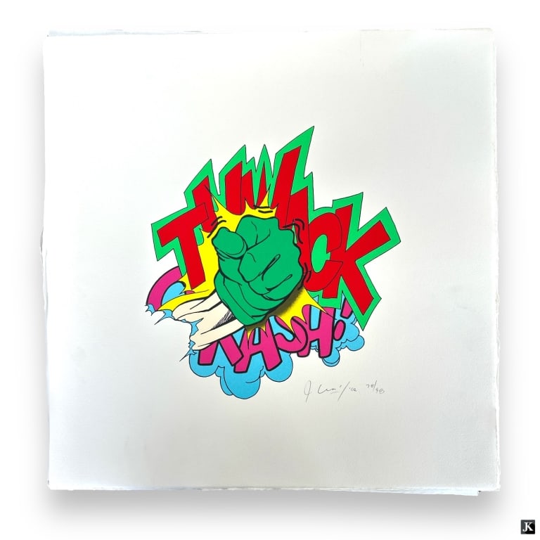 John "Crash" Matos, 21 Serigraphs "Thwack" (1 of 3)