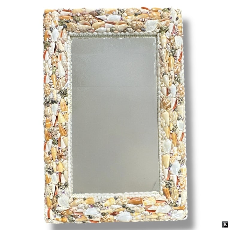 Shell Encrusted Mirror (1 of 2)