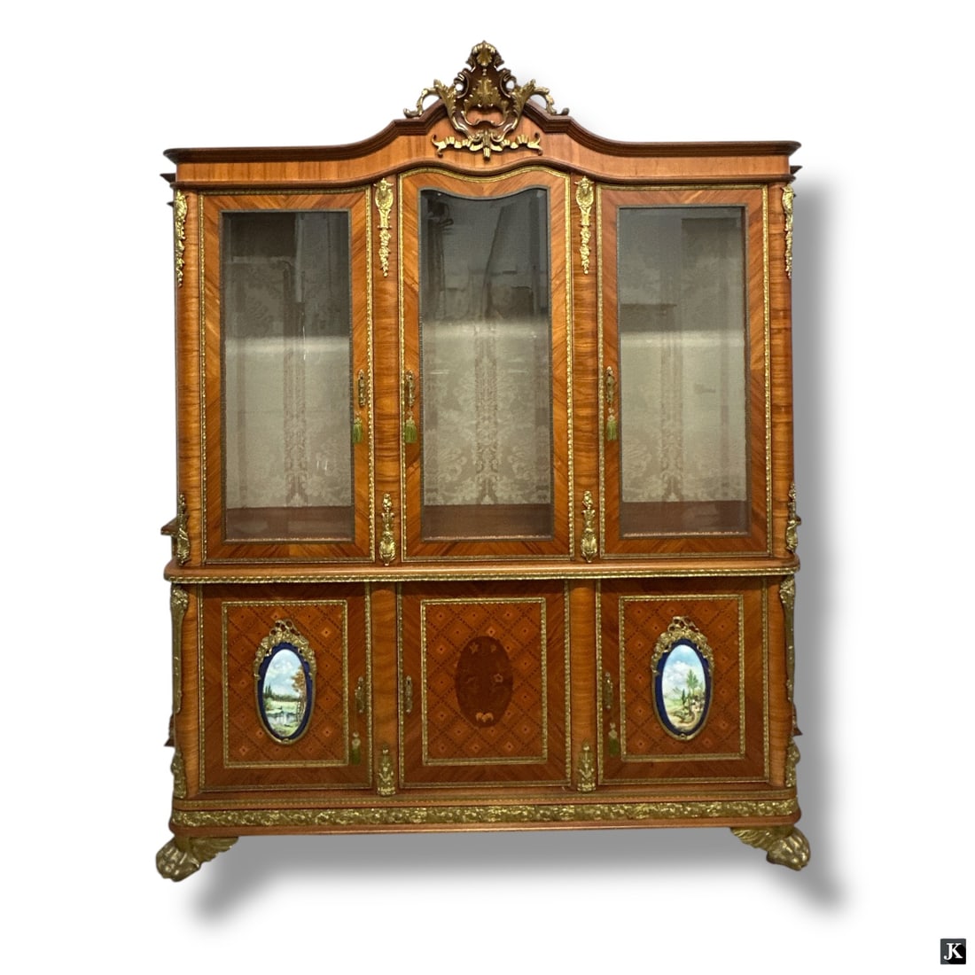 A Lovely Bronze French Style Display Cabinet (1 of 4)