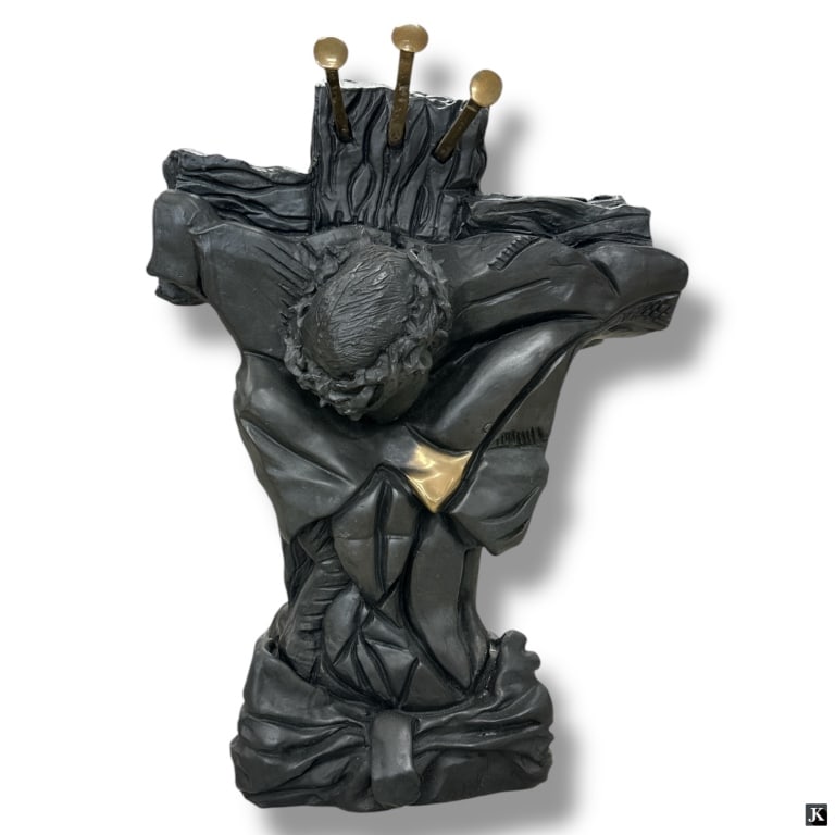 Alexander Mijares Bronze Sculpture "Heart of Gold