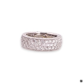 14K 5.50ct Diamond Eternity Band