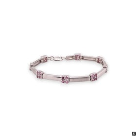 18K Ruby Bracelet.