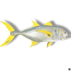 Decorative "FishTales" Wooden Wall Mount "Jack"