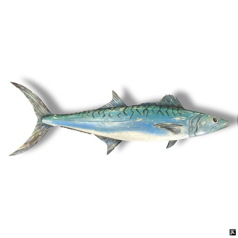FishTales Wooden Wall Mount "King Mackerel" (1 of 4)