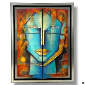 Juan Ramirez Cotrino Mixed Media "Peaceful Winds"