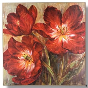 Z Gallerie Decorative Framed Flower Print