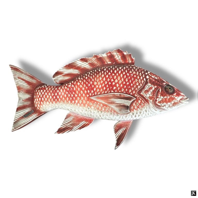 Large FishTales Wooden Wall Mount "Redfish" (1 of 3)