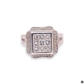 18K Approx 3ct Diamond Ring
