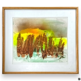 Contemporary Silkscreen "Pakahatchee Strand"