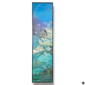 Alberto Blanco Oil on Canvas "Horizontes 1992"