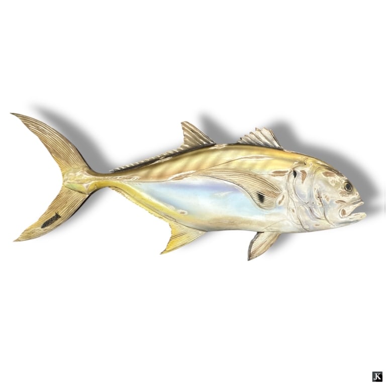 Large Decorative "FishTales" Wooden Wall Mount. (1 of 4)