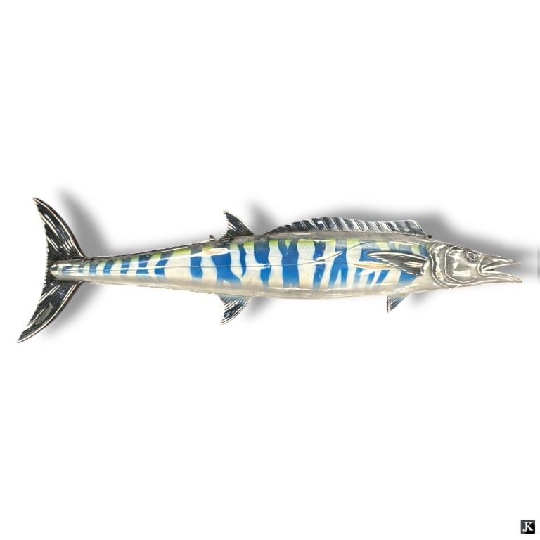 Vintage Decorative "FishTales" Wooden Wall Mount. (1 of 4)