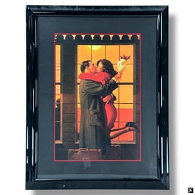 Jack Vettriano Color Print "Back Where You Belong"