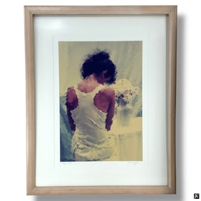John Galbo Impressionistic Lithograph "Mary III"