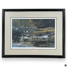Liz Mitten Ryan Color Lithograph "Exuberance"
