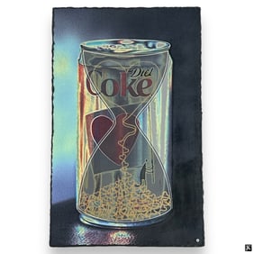 Daisy Papp (USA 20th/21st) Diet Coke Mixed Media