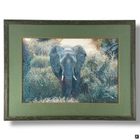 Dylan Scott Pierce, Color Lithograph "Her Majesty"