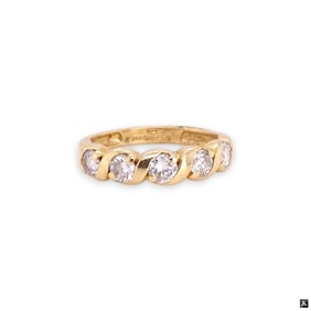 14K Diamond Eternity Band 1.25CT