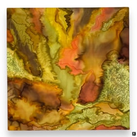 Anne Gordon Contemporary Painting on Silk